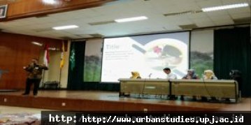 Pembicara Di â€œThe Suwis 2019 â€“ Sustainable Urban Water International Seminarâ€