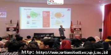 Urban Talk Series bekerjasama dengan Prodi SIF mengadakan Seminar Peranan Data Science dan Big Data pada Revolusi Industri 4.0